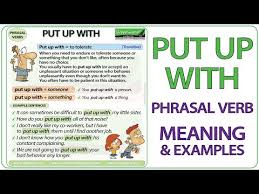 phrasal verb meaning exles