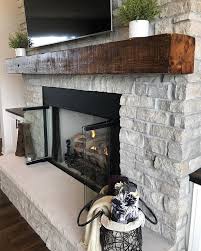 Reclaimed Timber Mantel Tung Oil