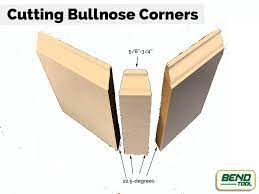 How Do You Cut Baseboard Around Bullnose Corners