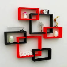 Black And Red Wall Decoration