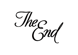 The End · Typographic design by Robin Mientjes