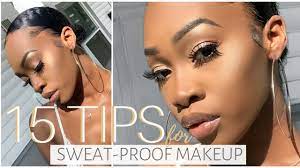 sweat proof makeup oily skin