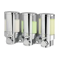 Euroshowers Aviva Wall Mounted Triple