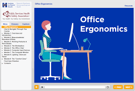 Articulate the negative effects of the electronic devices on the environment extended learning students can collaborate to design an ergonomic equipment/furniture. Public Services Health And Safety Association Eofficeergo Ergonomics Elearning For Office Workers