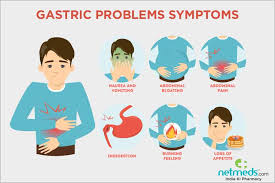 gastric problems causes symptoms