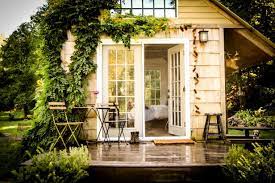 Delightful Tiny Cabin Art Home Garden
