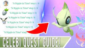 POKEMON GO CELEBI QUEST GUIDE! How Fast Can You Unlock Celebi from Special  Research + Rewards List - YouTube