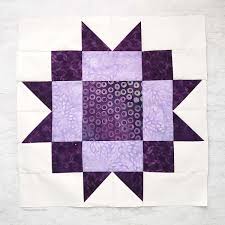 maple star quilt block tutorial