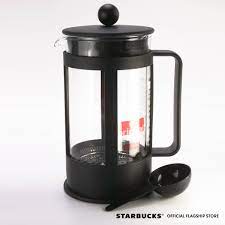 starbucks coffee press outlet benim