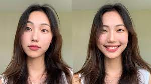 no makeup makeup look using korean