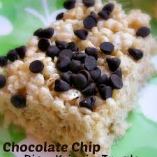 chocolate chip rice krispie treats