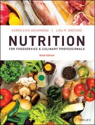 nutrition for foodservice and culinary