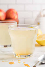 apple cider vinegar and lemon juice