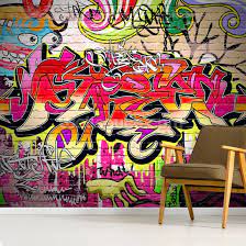 graffiti wall wallpaper wallsauce au