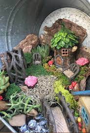 Outdoor Fairy Garden Container Ideas