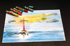 Sketsa menggunakan oil pastel / berikut ini kelemahan crayon oil pastel adlh a terlalu keras dantidak presisi b mudah habis dan brainly. Cara Menggambar Menggunakan Pastel Minyak 8 Langkah