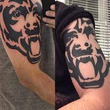 Check out chicago bears bear on ebay. Bears Tattoo By Josh Clay Royal Flesh Chicago Tattoos
