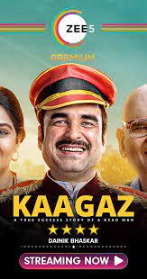 A satirical comedy about a common man and the struggle he goes through to prove his existence after being declared dead by the government records. Kaagaz 2021 Imdb