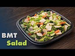 subway italian bmt salad you