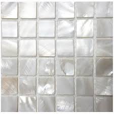 Fancy Stone Super White Pearl Mosaics 7