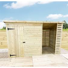 groove pent shed