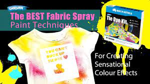 the best fabric spray paint techniques