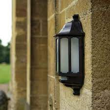 Half Lantern Outdoor Wall Light