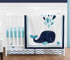 Blue Whale Baby Boy Or Girl Bedding