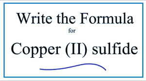 formula for copper ii sulfide