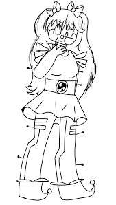 Circusbaby._.fnafsl 1020 my discors is circusbaby._.fnafsl1020. Circus Baby Coloring Page Ibispaint