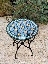 Astonishing Mosaic Table With Multi