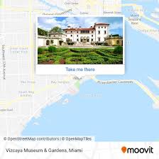 to vizcaya museum gardens in miami