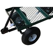 Proyard Steel Flat Nursery Cart With