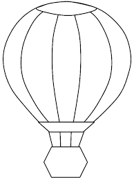 Printable Balloon Template Small Balloon Template Printable