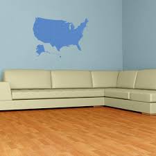 United States Map Wall Decal Map Wall