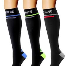 Laite Hebe Compression Socks 3 Pairs Compression Sock Women Men