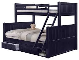 annapolis blue twin over queen bunk bed