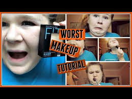the worst makeup tutorial ever you