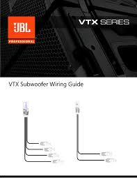 Kicker technical support wizard tyson shows you how to wire two dual voice coil subwoofers in parallel. Vtx Subwoofer Wiring Guide R1 Manualzz