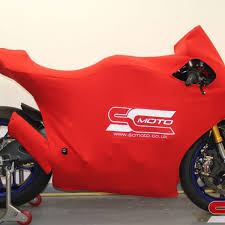 Yamaha R1 Track Bike Cover Red