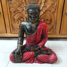 sitting buddha resin 40cm that bali