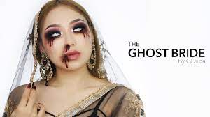 ghost bride halloween makeup gdiipa