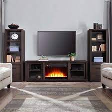 Fireplace Console Television Stand
