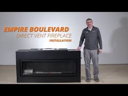 Boulevard Direct Vent Fireplace