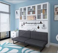 Queen Size Wall Bed Murphy Beds With Sofa