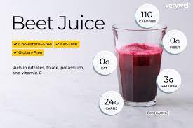 beet juice nutrition facts and health