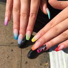 30 super bright neon nail ideas that
