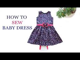 how to sew a baby dress 1 year old