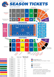 2023 albertsons stadium seating chart