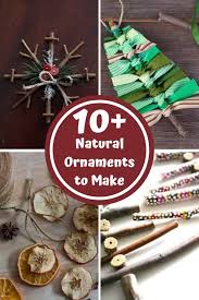 Simple Natural Ornaments For Kids To